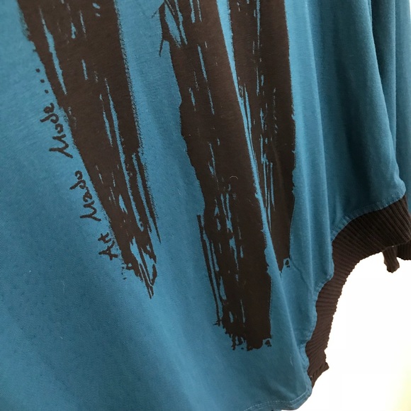 Mado et les Autres Teal Tunic 3 - Picture 3 of 6